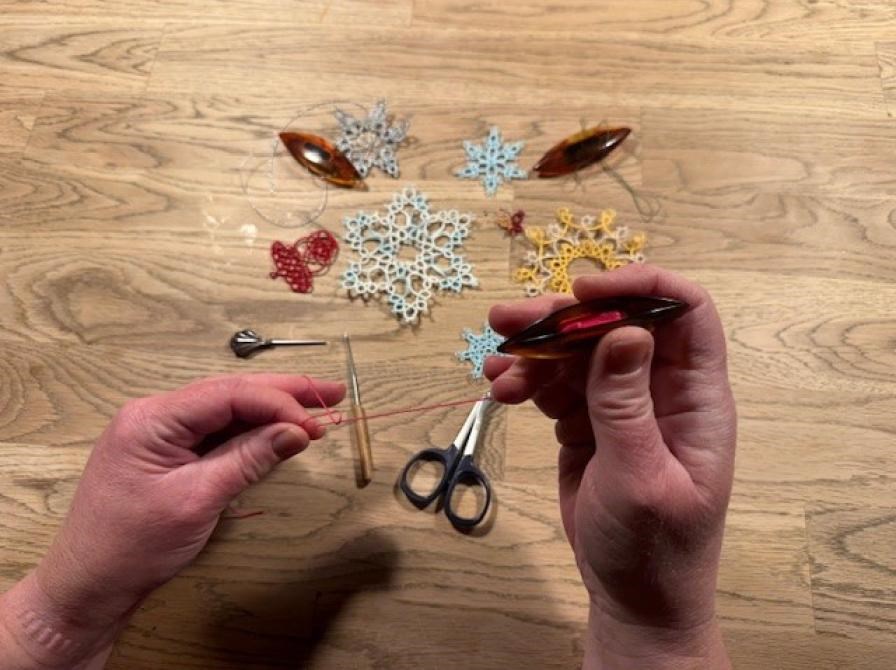 Orkis - prøv et historisk håndarbejde