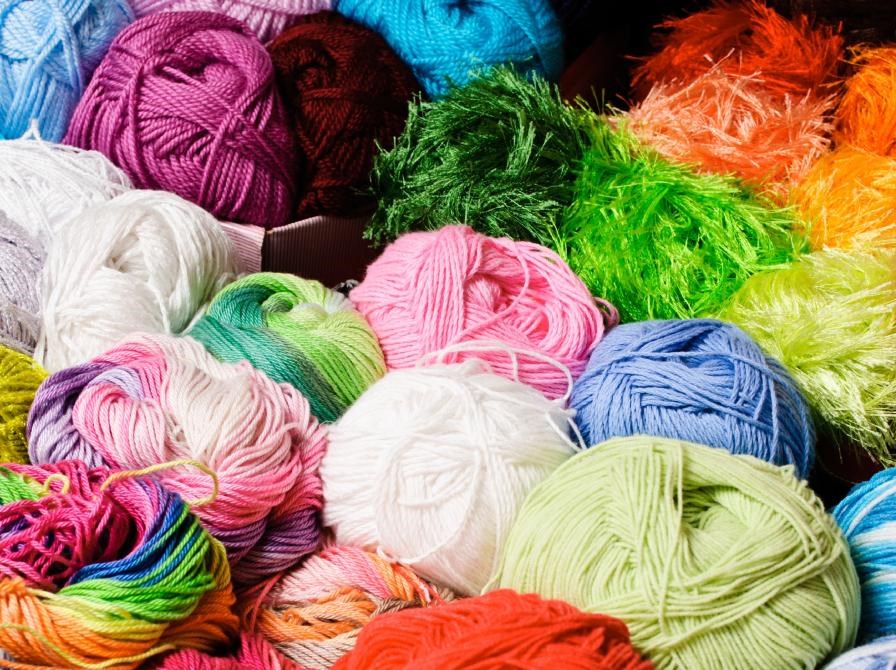 Vild med garn og pinde