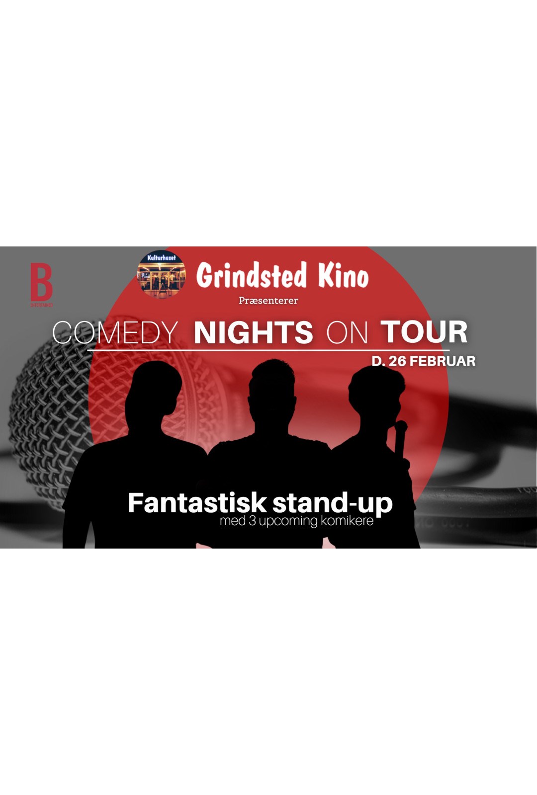 Comedy Nights on Tour 2026 - Grindsted Kino