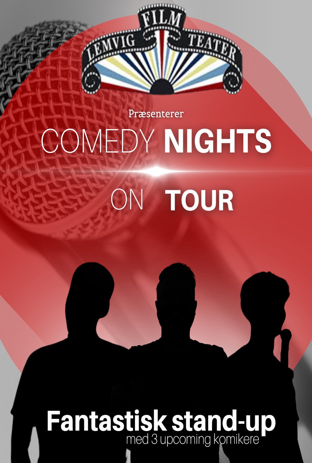 Comedy nights on tour i Biohuset