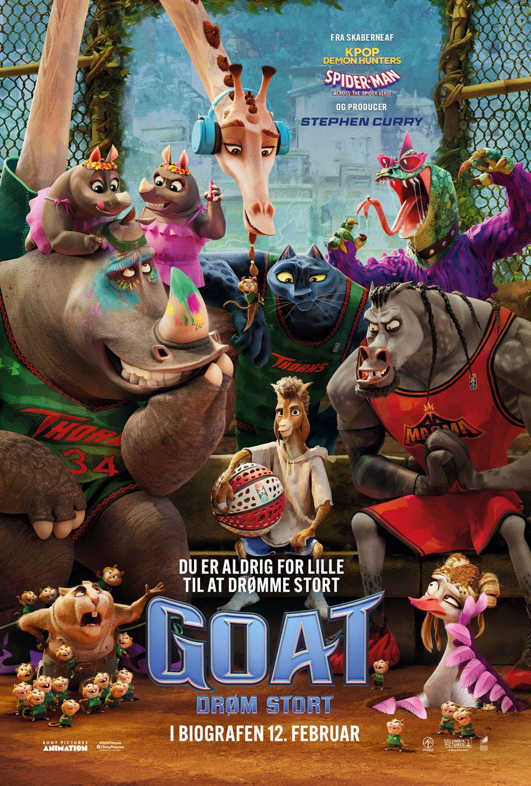 Goat - med dansk tale