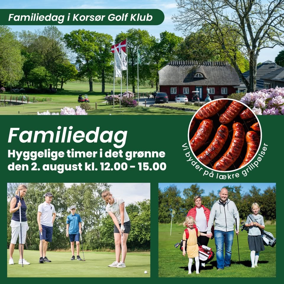 Familiedag i korsør golf klub