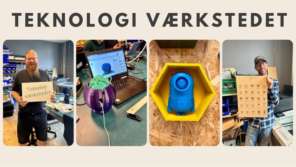 Teknologi værksted: 3D print