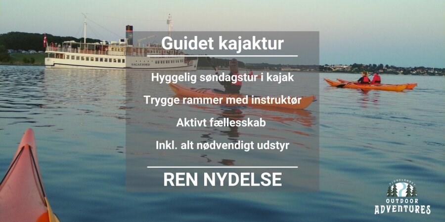 Søndagstur i kajak - Roskilde fjord