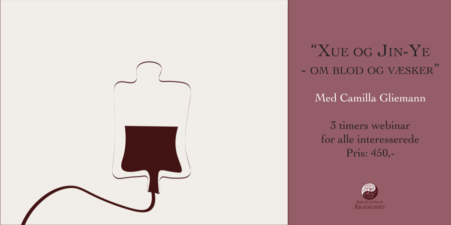 Webinar: Xue og Jin-Ye - om blod og væsker