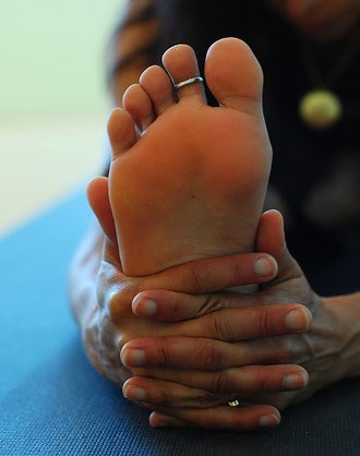 Vi går i naturen uden for byen