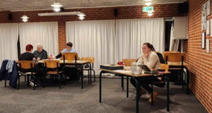 Bankospil i Østerby Hallen