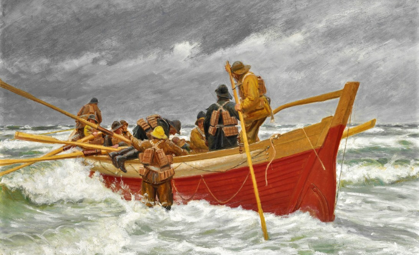 Månedens historie: Fanget på kysten - Speeds forlis 1909