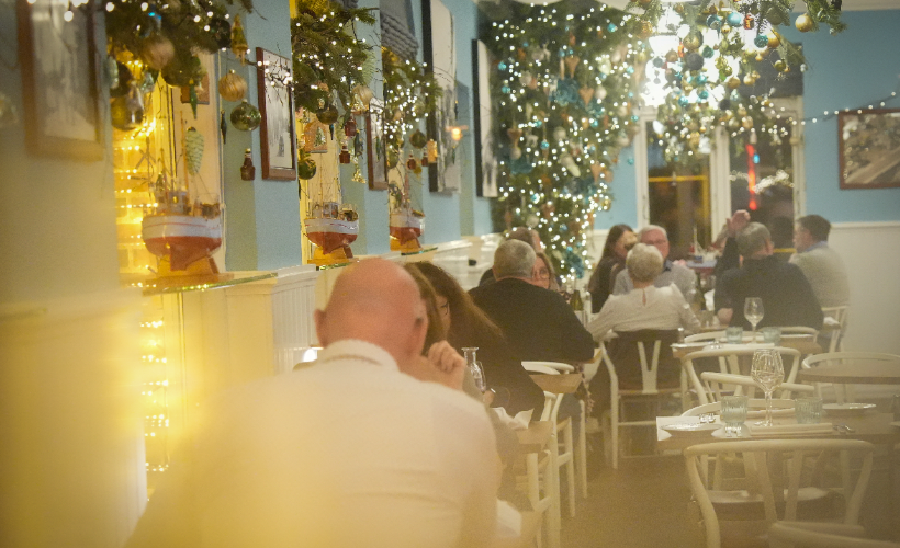 Julefrokost med live musik med Hornshøj Duo