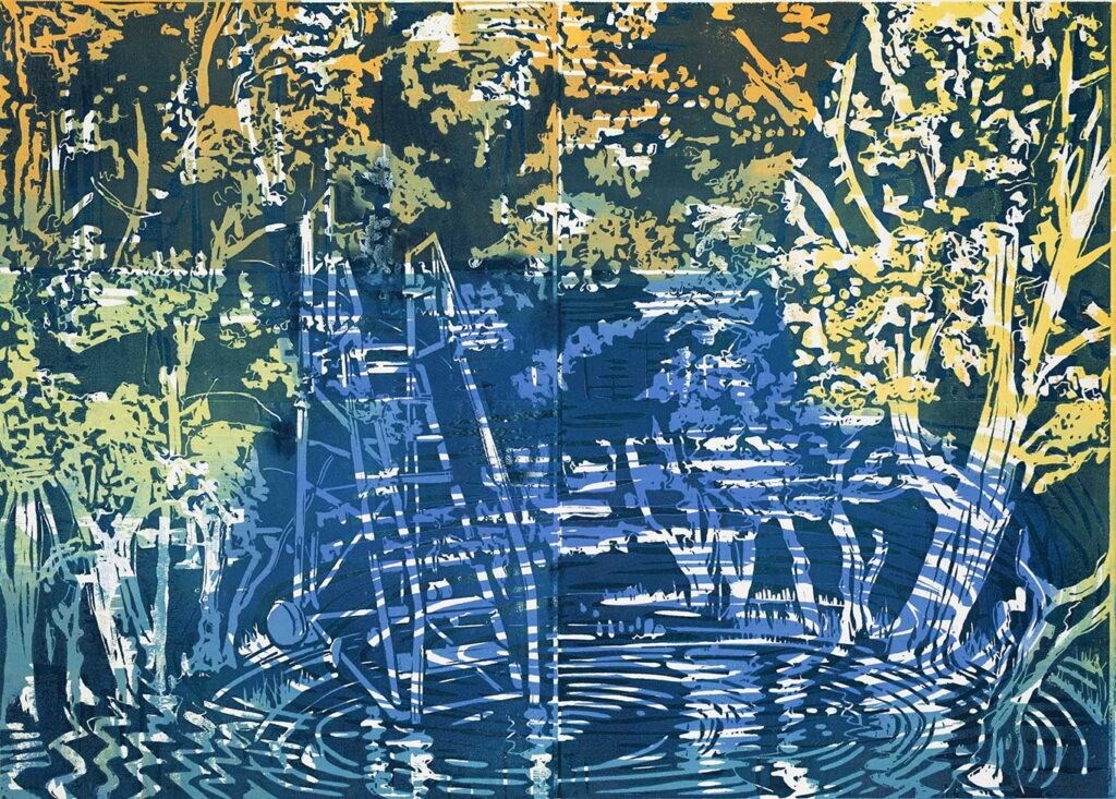 Mini-talk og grafisk performance med Hanne Ravn Hermansen