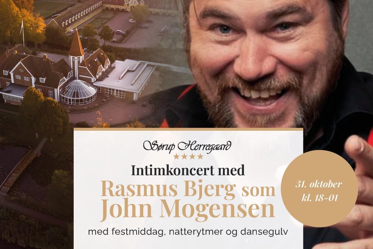 Udsolgt - intimkoncert med Rasmus Bjerg incl. Middag - 31/10