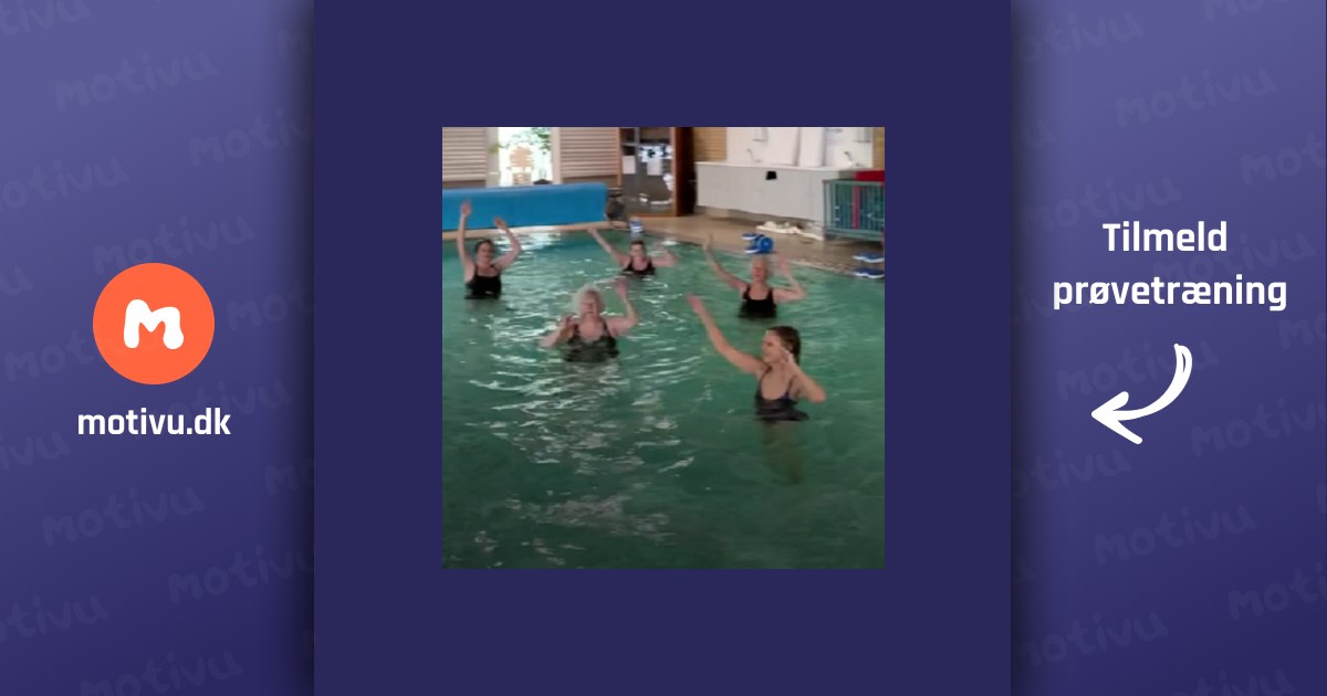 Vandgymnastik i Kongeåbadet VAMDRUP
