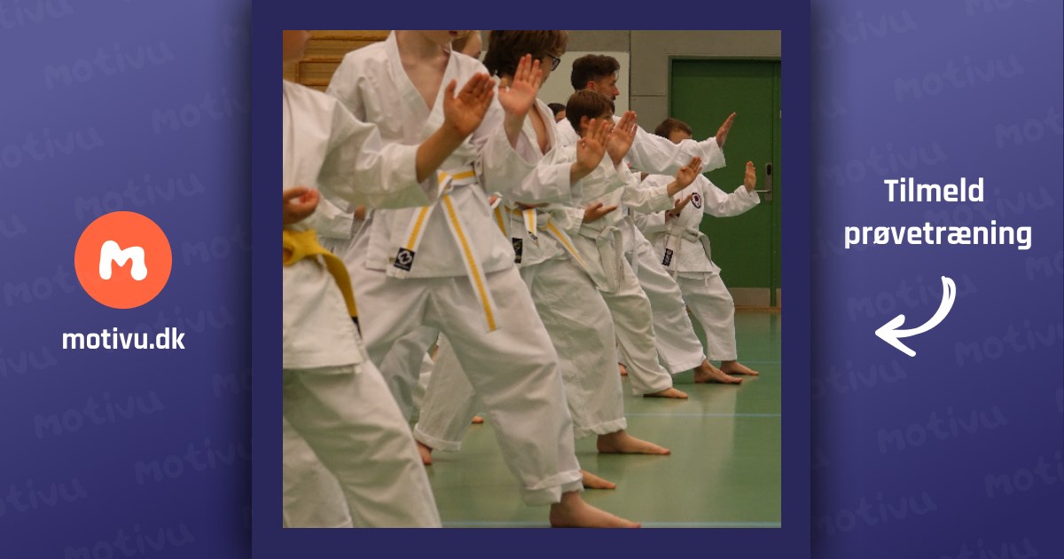 Karate fra 8 år og op - Begynder - Tirsdage