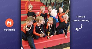 TeamGym Nærheden drenge 6-10 år med konkurrence