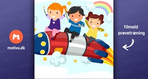 Raketten leg, sjov og motion for småbørn + voksne