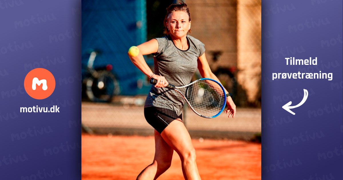 Tennis holdstart begyndere m/k 18+