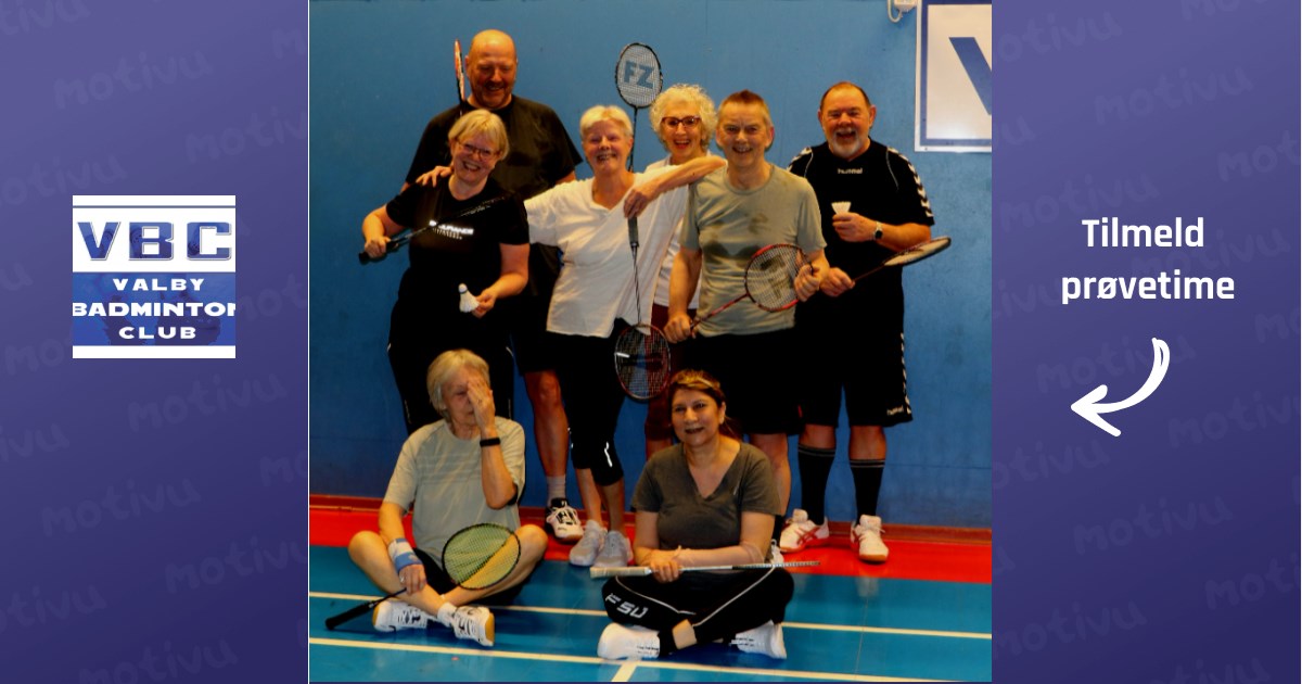 Badminton 60+ Valby