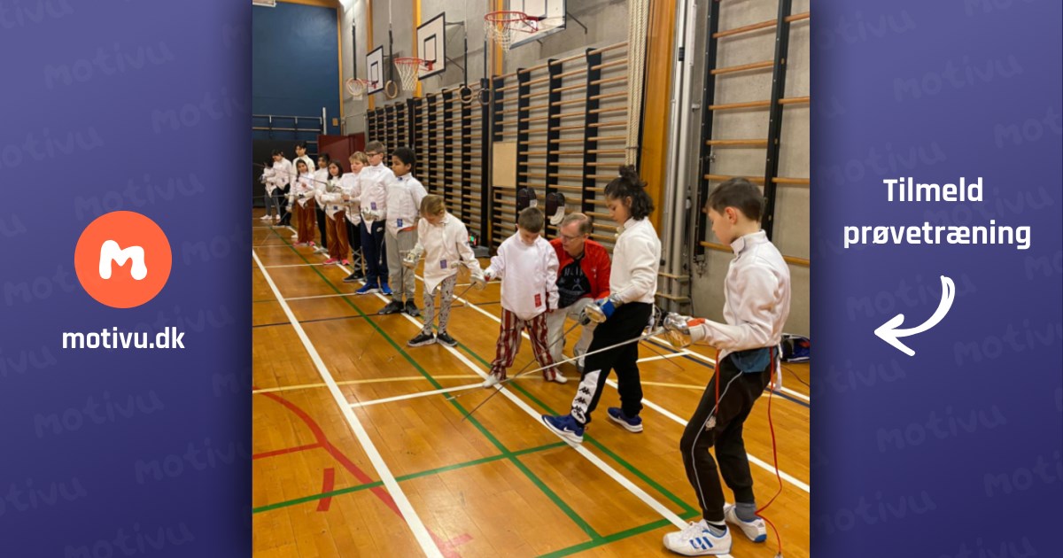 Fægtning for begyndere (7-77 år)