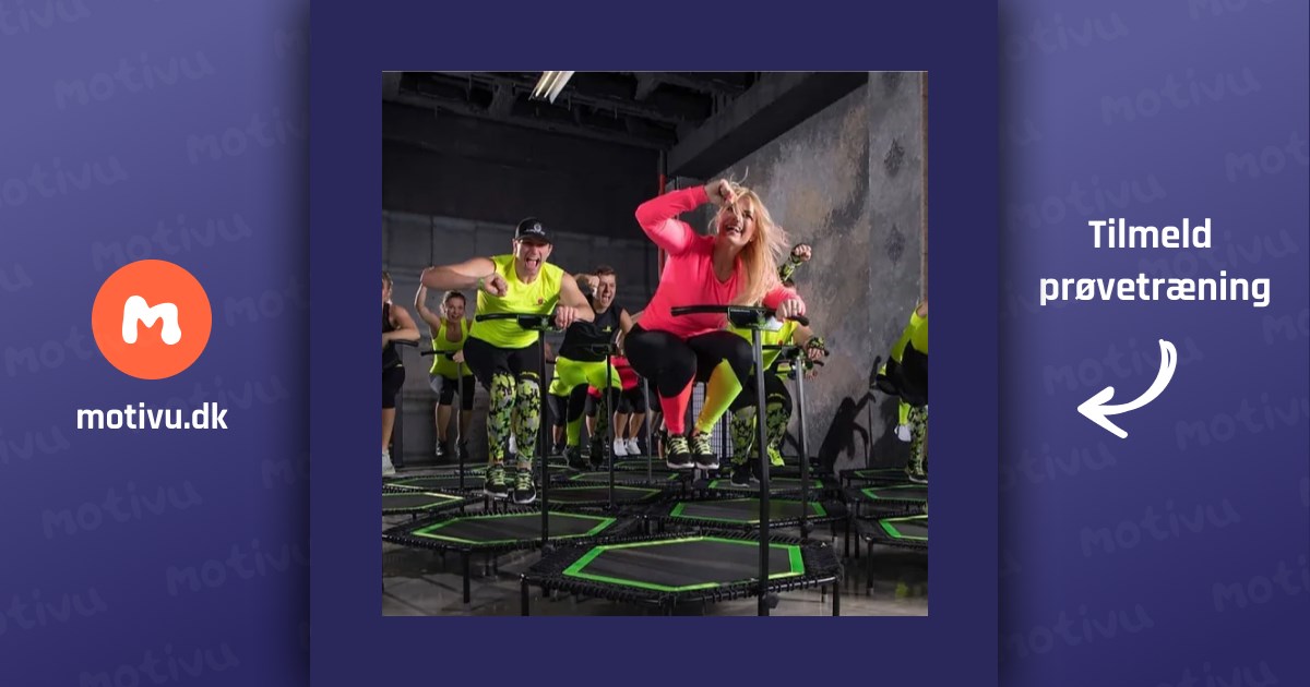 Jumping fitness for alle - lørdag (+12 år)