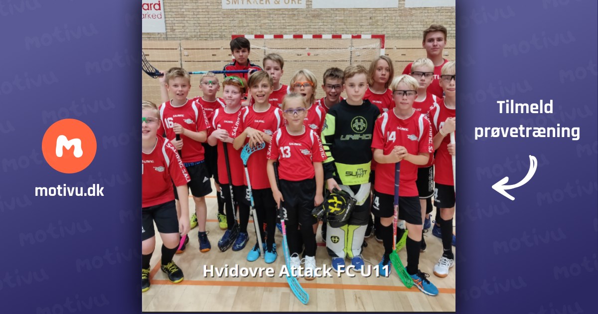U11 floorball i Avedøre Idrætscenter (Fredage)