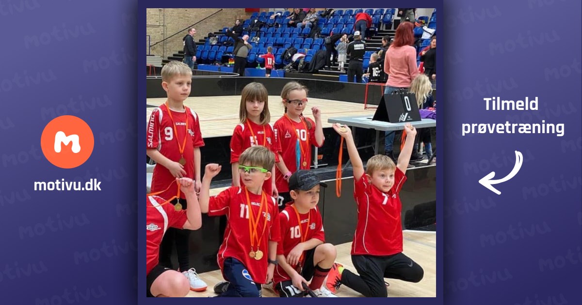 U9 floorball i Avedøre Idrætscenter (Fredage)