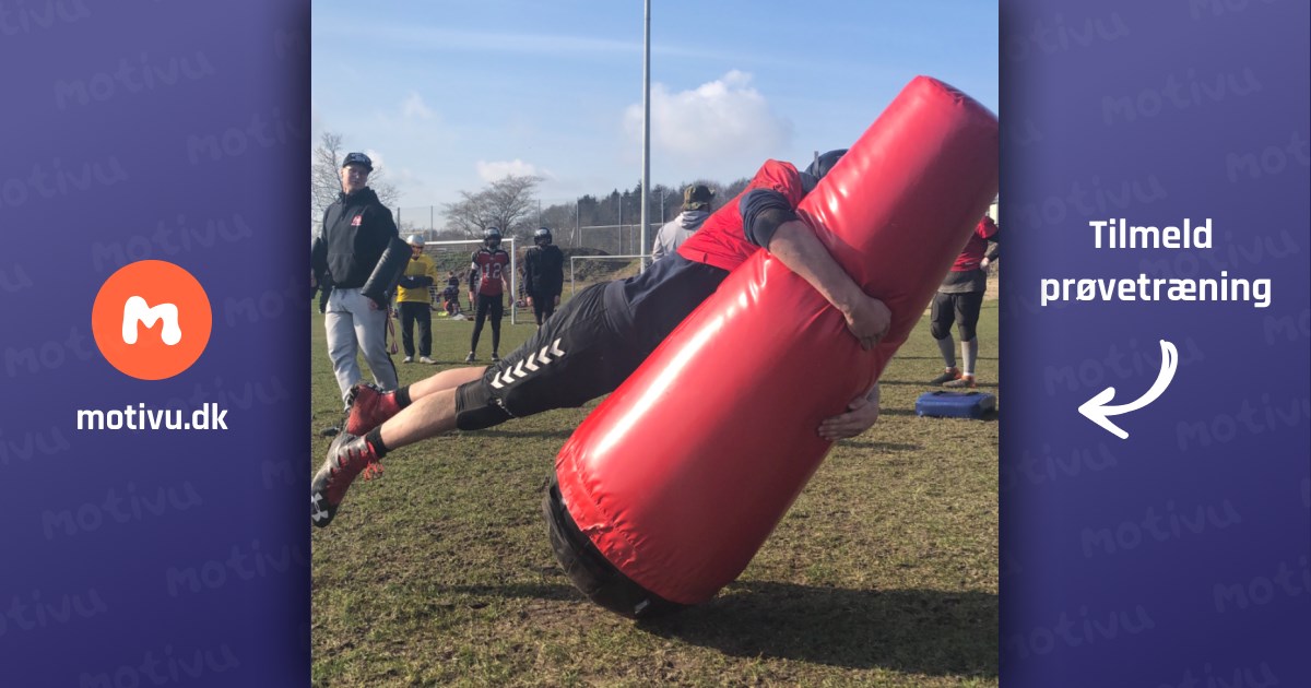 Amerikansk Fodbold træning for 8-16 år