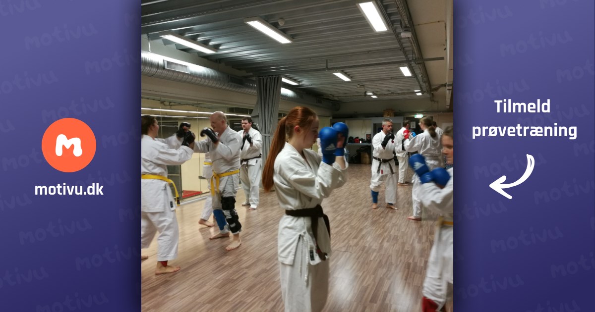 Karate unge & voksne - fællestræning (Nye / øvede)