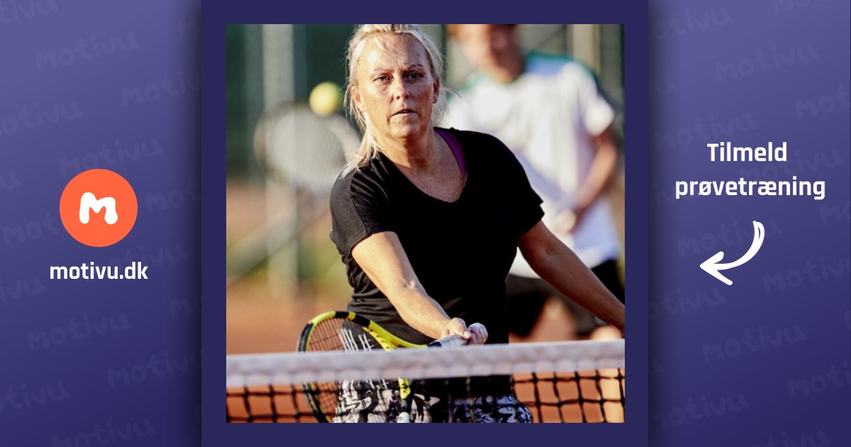 Gratis prøvetime: Tennis introduktion for voksne