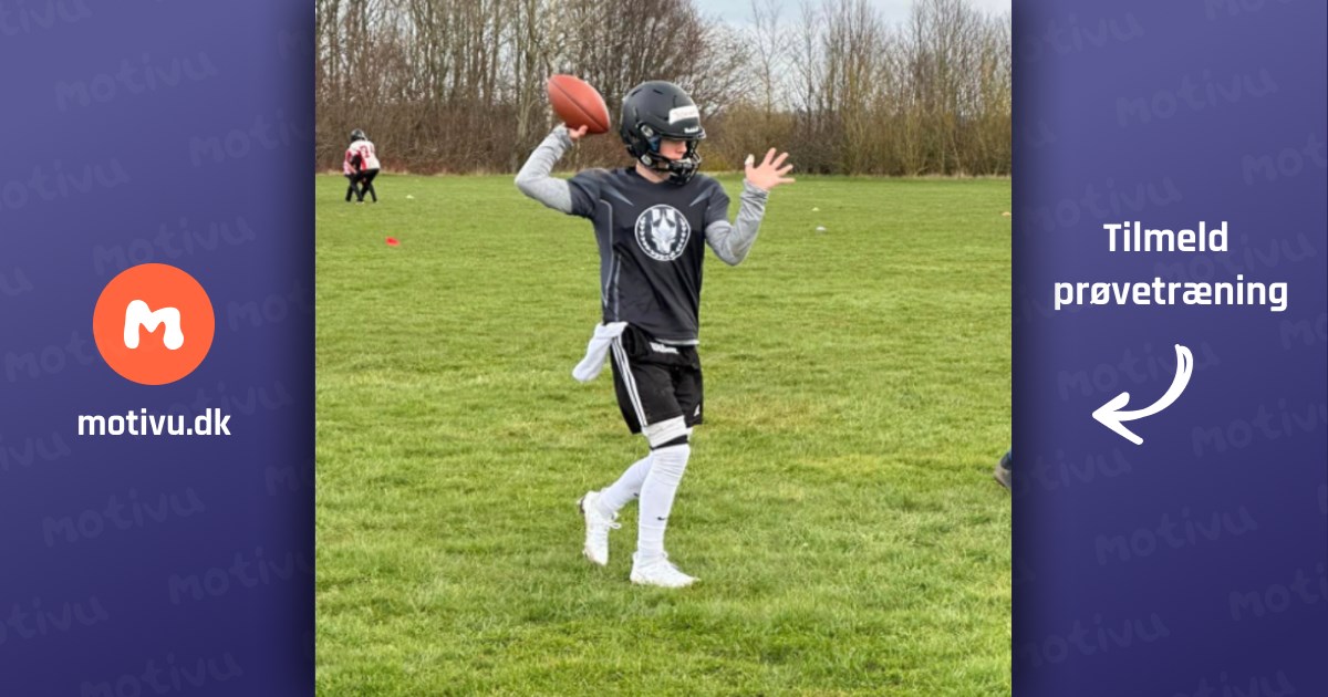 Amerikansk Football for U11-U13 (tirsdag ud)
