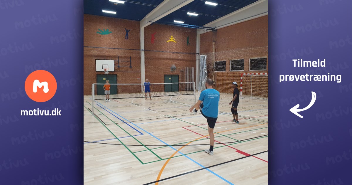 Fodvolley for ALLE (+ 14 år)