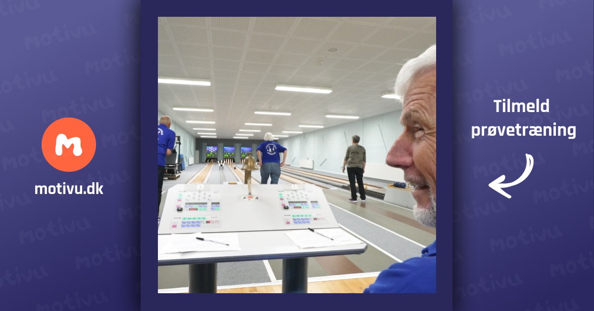 Kom og spil kegler - hver mandag aften (55+ år)