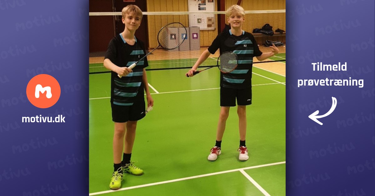 Badminton for begyndere og letøvede (6-11 år)