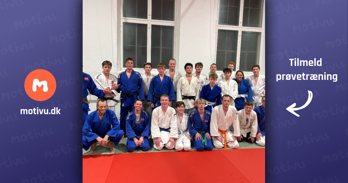 Judo for Junior og Voksne (13+ år)