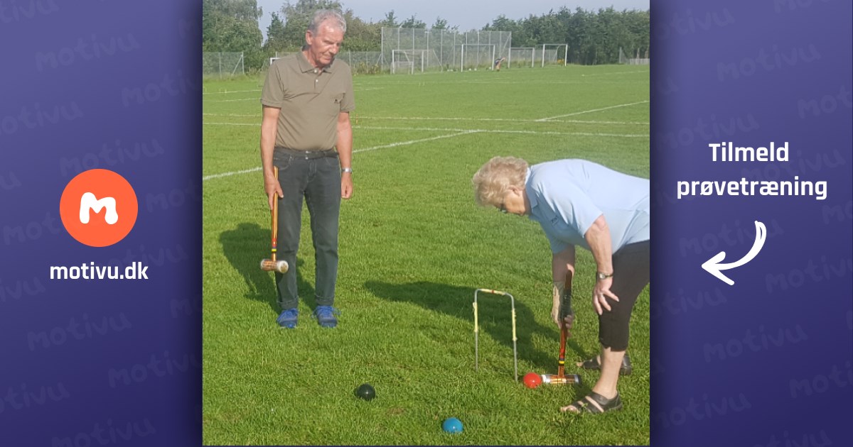 Krocketspil for alle - Kom og spil