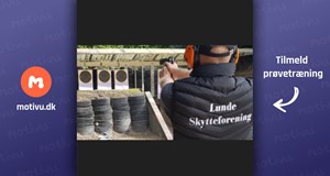 Prøveskydning riffel og pistol