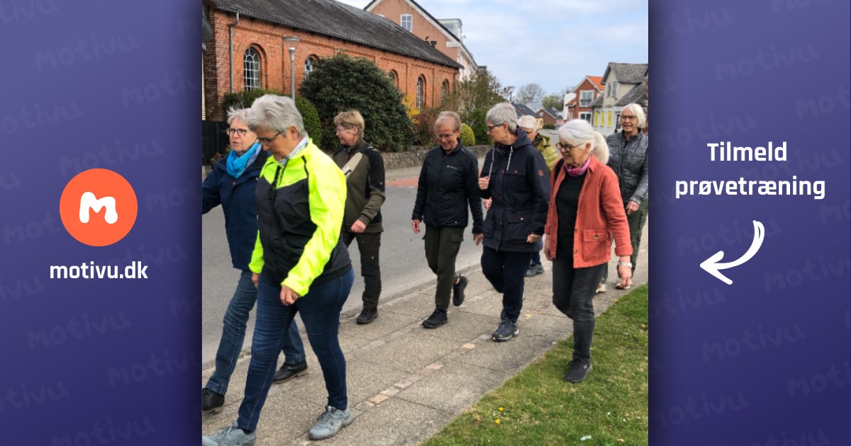 Gå-Fællesskabet i Ansager hver onsdag formiddag