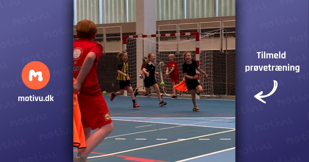 Sjov børnehåndbold 6-7 år (årgang 2018+2019)