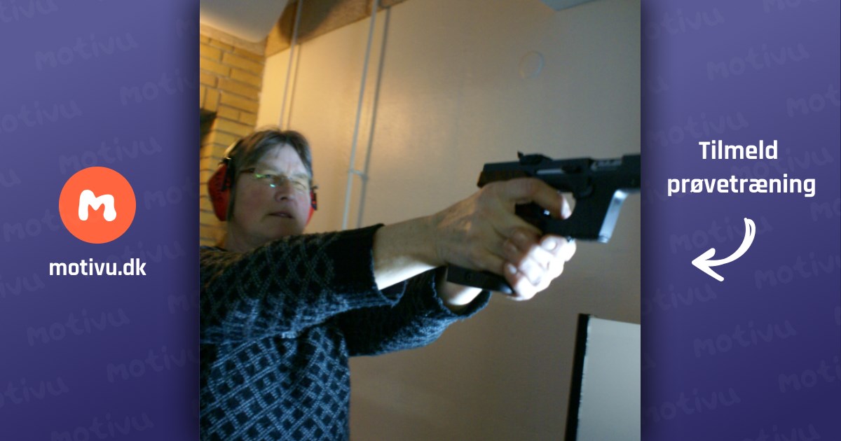 Træningsaften på riffel og pistol