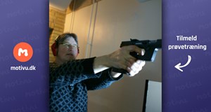 Træningsaften på riffel og pistol