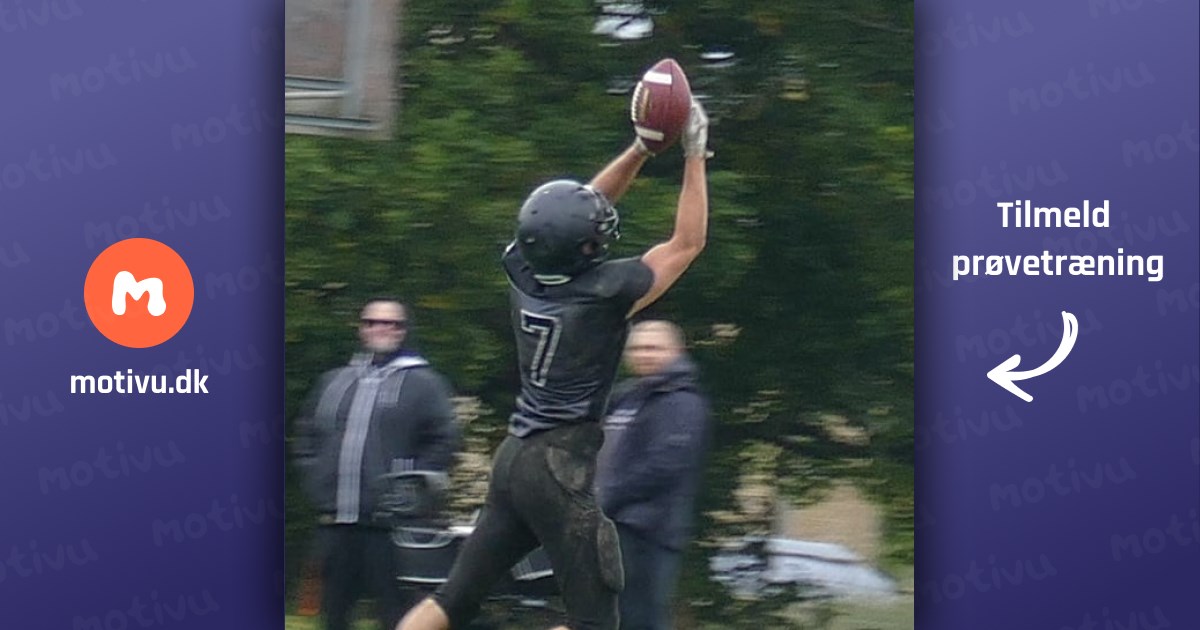 Amerikansk Fodbold for U19/senior (tirsdag ind)