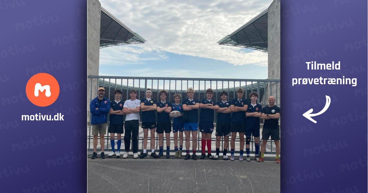 Rugby til drenge og piger i alderen 17-18 år