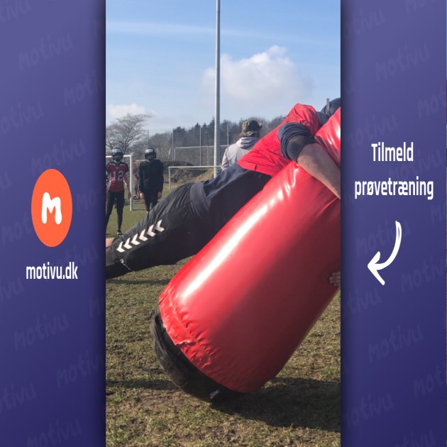 Amerikansk Fodbold træning for 8-16 år