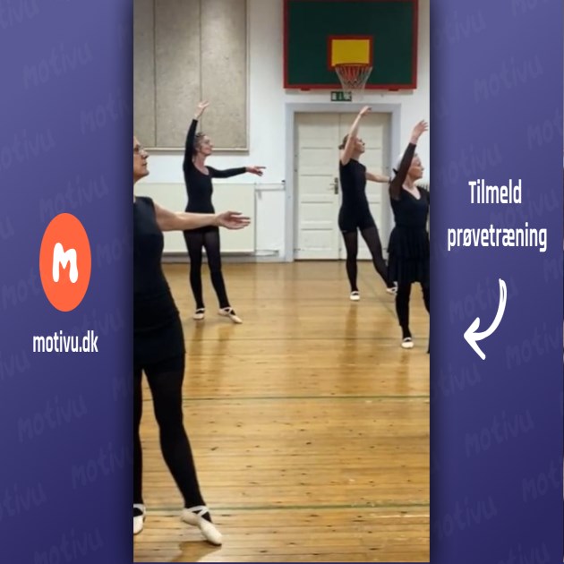Dansesalen Fr.berg Sorø: Barretræning + ballet