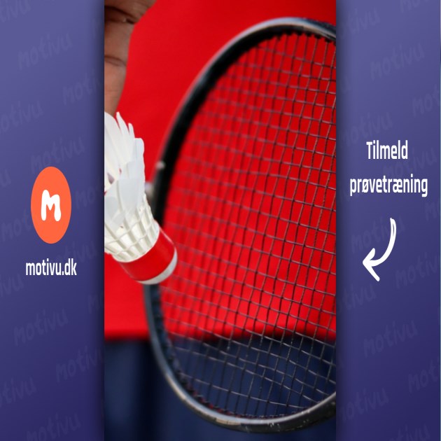 Badminton for begyndere, letøvede, øvede 12-16 år