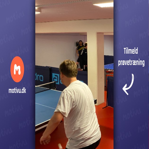 Bordtennis for og (tirsdag) Mariendalshallen