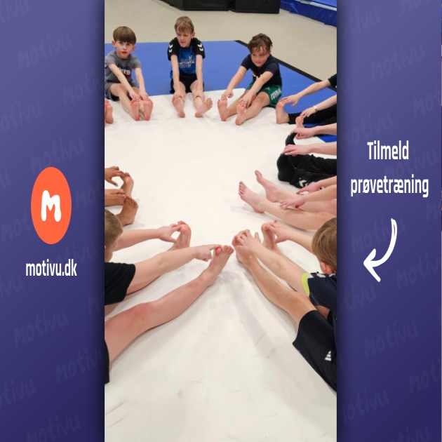 TeamGym Nærheden drenge 7-10 år med konkurrence