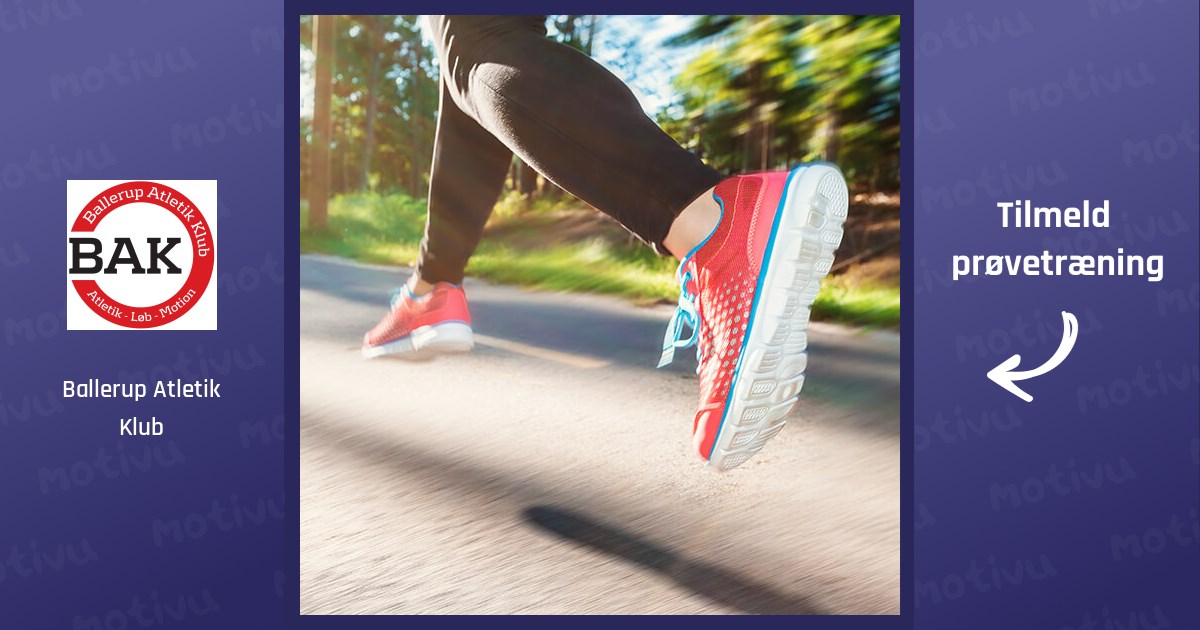 Løbetræning for alle over 14 år