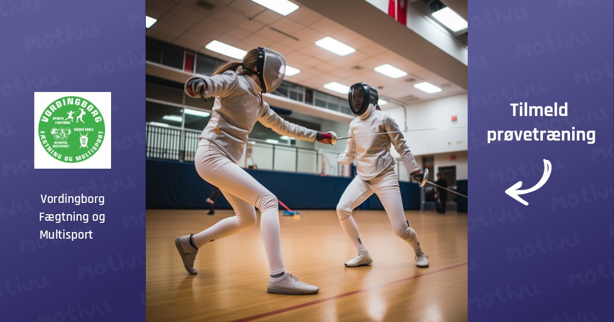 Sportsfægtning for begynder og letøvet 8 år+