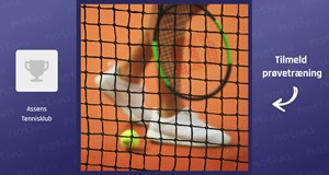 Skumtennis. Indendørs. Vintertræning