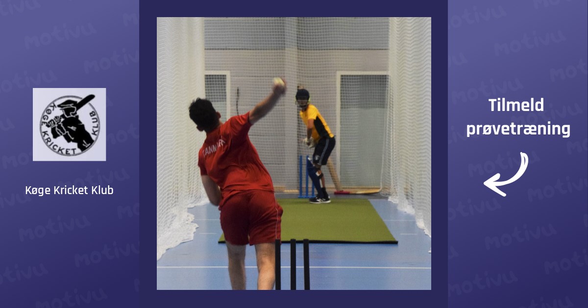 Kricket for junior og senior (15-99 år)